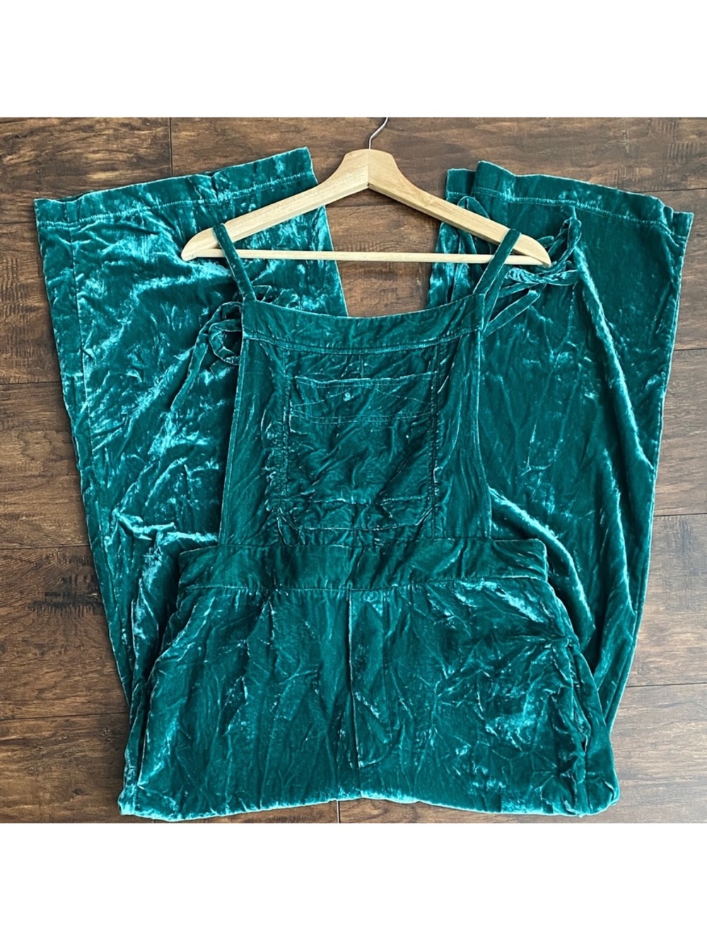 Free People Velvet Overalls - Picture 3 of 4